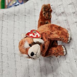Vintage TY Beanie Babies " Rusty " 2002 Panda